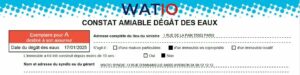 FAQ : Comment remplir les premières informations du constat amiable de dégâts des eaux ?
